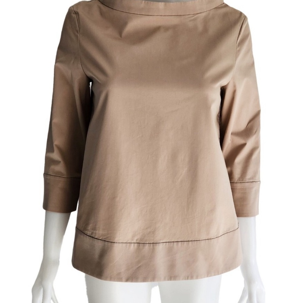COS Boatneck 3/4 Sleeve Blouse